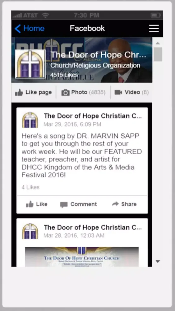 Capturas de pantalla de The Door Of Hope Christian Church