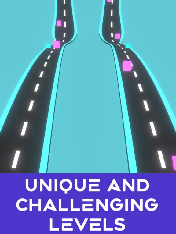 Capturas de pantalla de Neon Rush: Color Ball Road Run iPad 