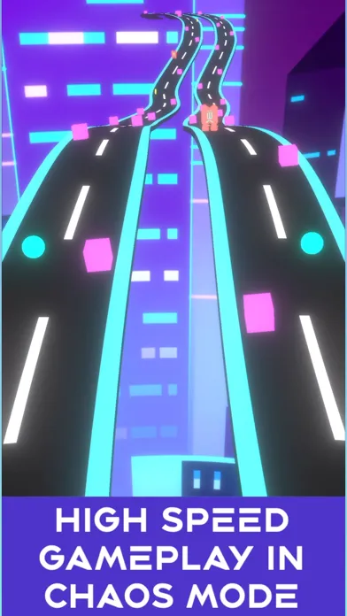 Capturas de pantalla de Neon Rush: Color Ball Road Run