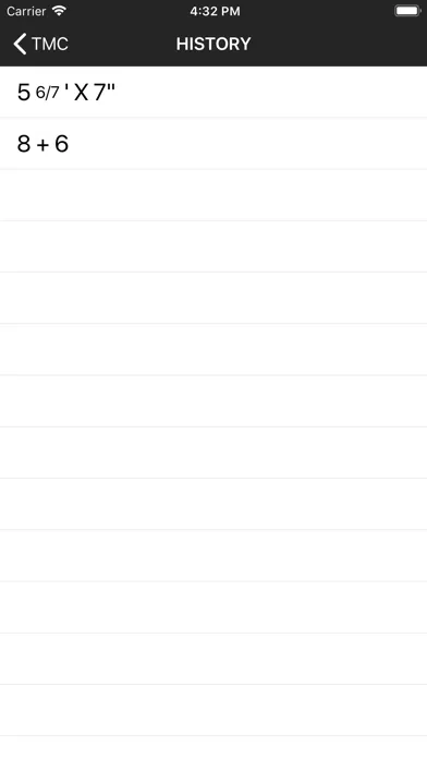 TapeMeasureCalculator Screenshots