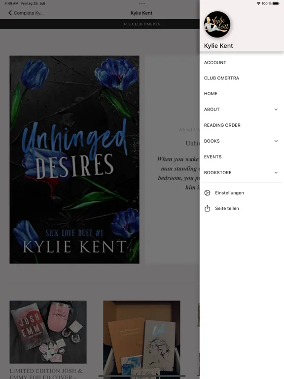 Kylie Kent iPad  سکرین شاٹس