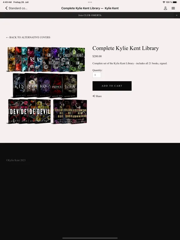 Kylie Kent iPad  سکرین شاٹس