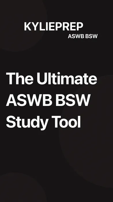 Tangkapan skrin BSW Exam Prep 2024