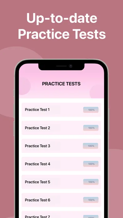 Tangkapan skrin BSW Exam Prep 2024