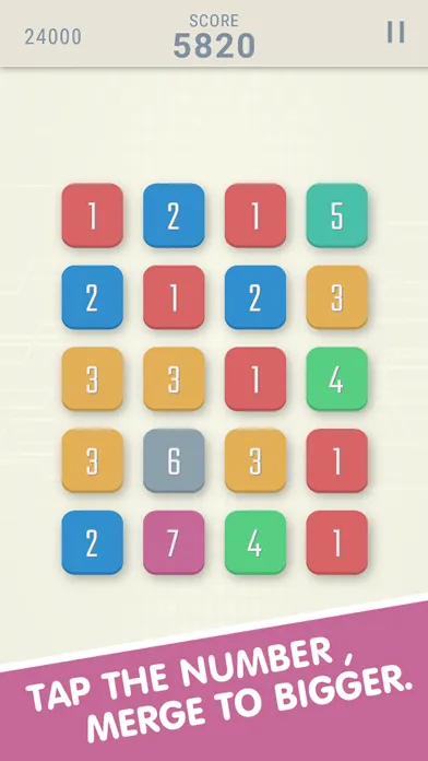 Capturas de pantalla de Merge Numbers