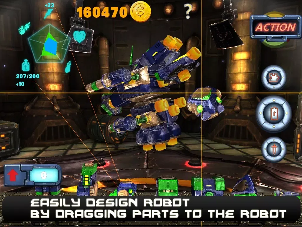 ภาพหน้าจอของ Roblade:Design&Fight iPad 