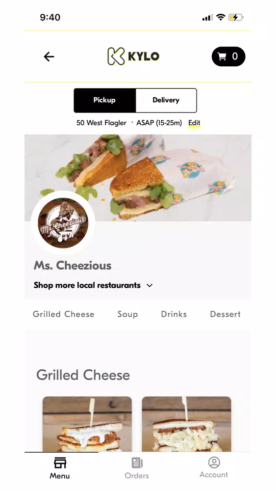 Ảnh chụp màn hình của KYLO Food Hall