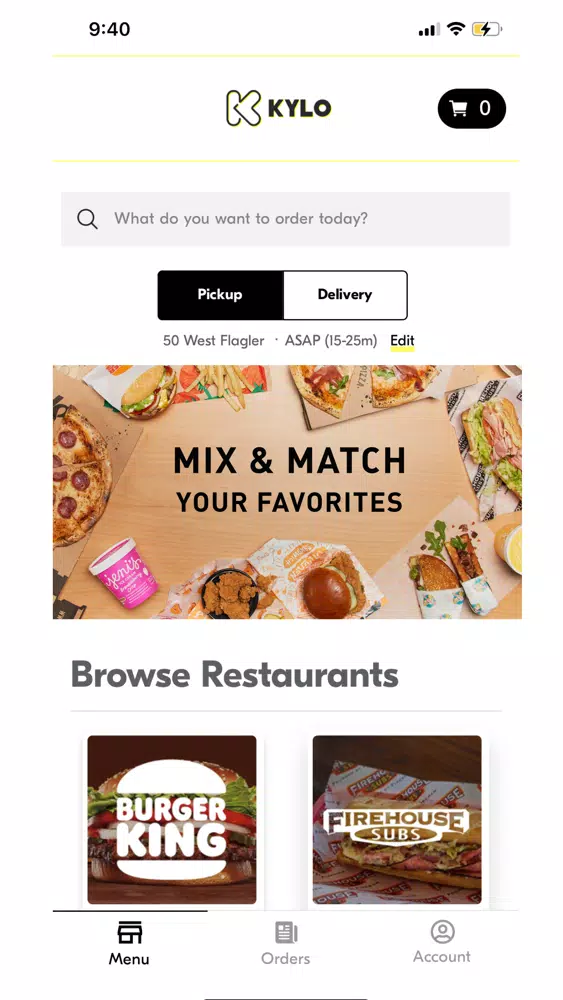 Ảnh chụp màn hình của KYLO Food Hall