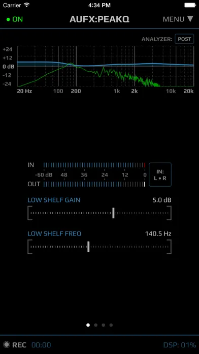 Screenshot di AUFX:PeakQ