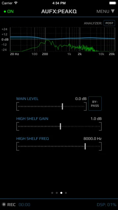 Screenshot di AUFX:PeakQ