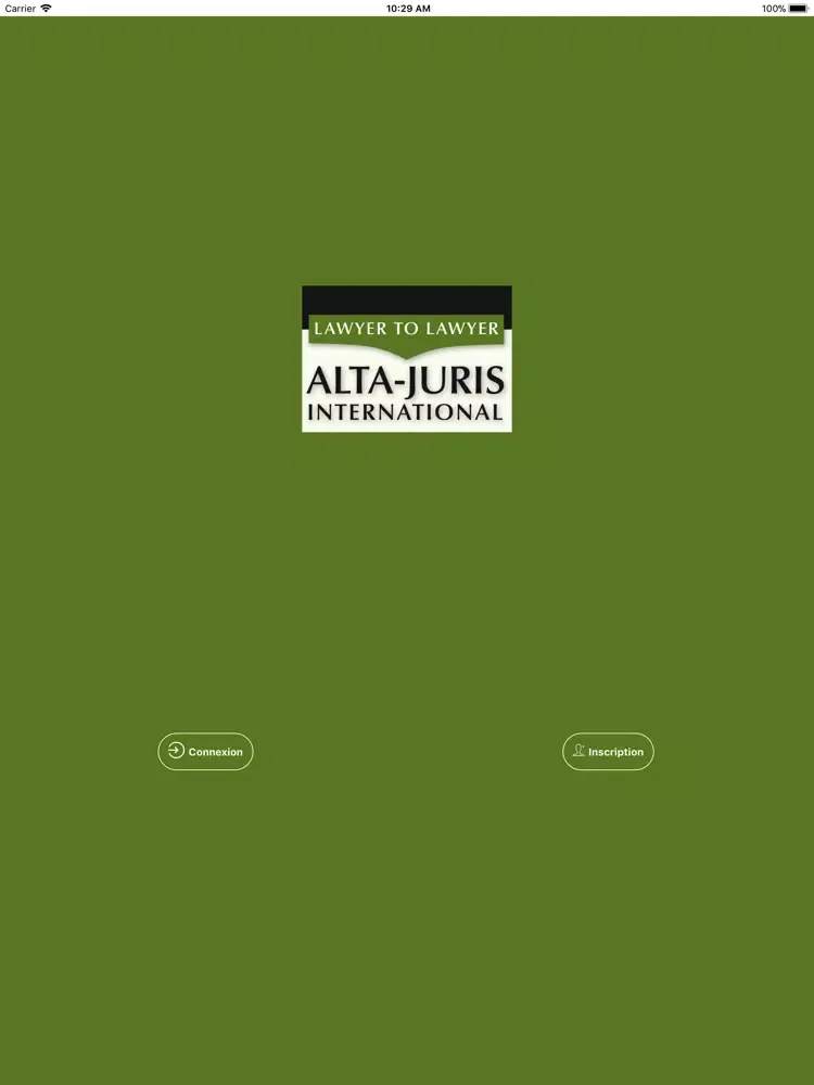 LAWYER TO LAWYER (ALTAJURIS) iPad  Screenshots