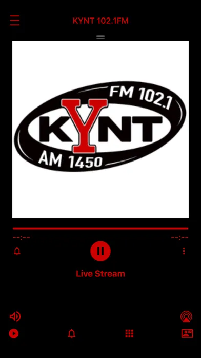 KYNT 102.1 FM &  1450 AM應用截圖