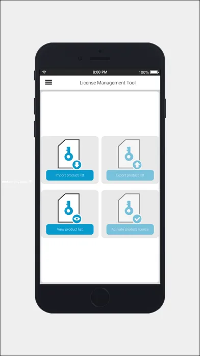 License Management Tool スクリーンショット