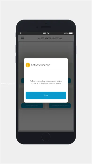 License Management Tool スクリーンショット