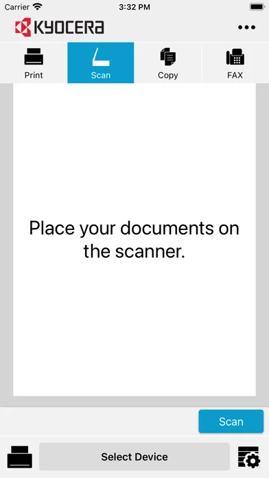 KYOCERA Mobile Print Screenshots