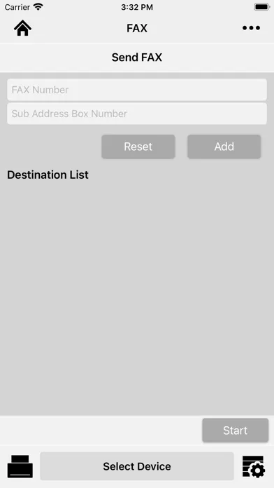 KYOCERA Mobile Print Screenshots