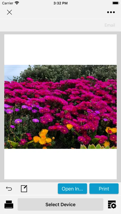 KYOCERA Mobile Print Screenshots