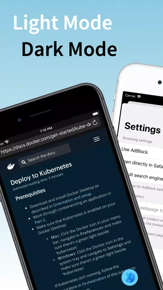 ภาพหน้าจอของ Flow - Experimental Browser