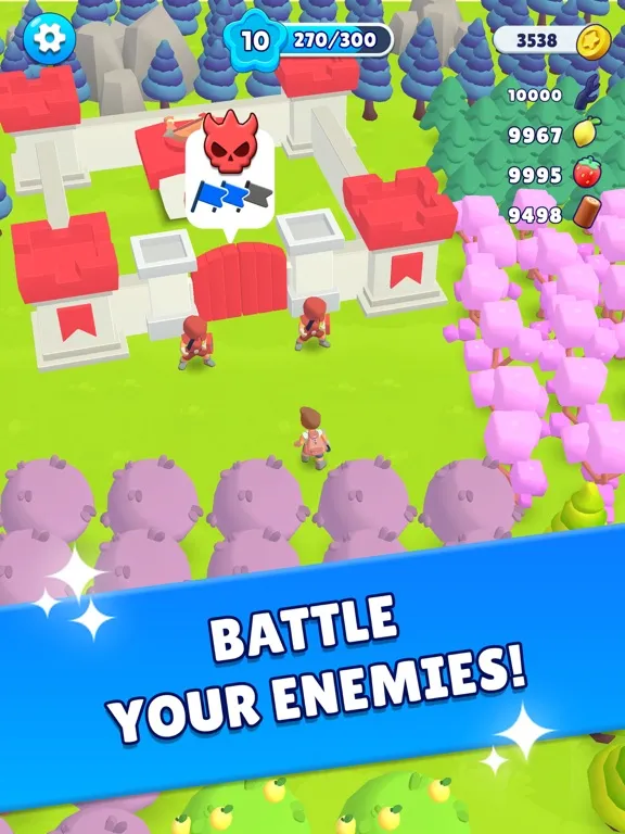 Capturas de tela do Arcade Kingdom Wars iPad 
