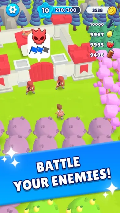 Capturas de tela do Arcade Kingdom Wars