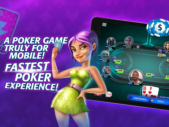 Capturas de pantalla de Flash Poker - Texas Holdem iPad 