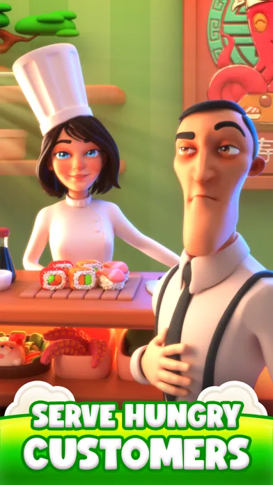 Zrzuty ekranu Merge Chef 3D