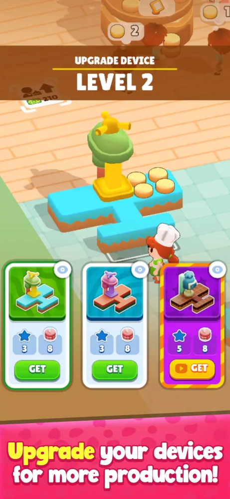 Capturas de tela do My Cake Shop