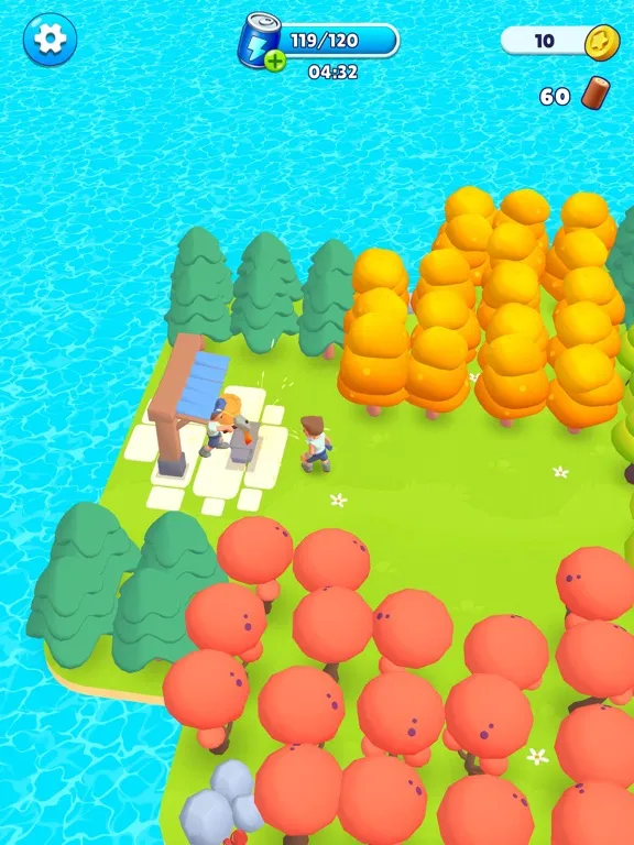 Tangkapan layar Renovation Island iPad 