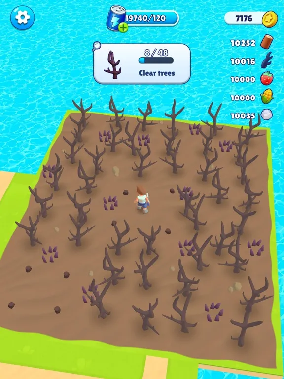 Tangkapan layar Renovation Island iPad 