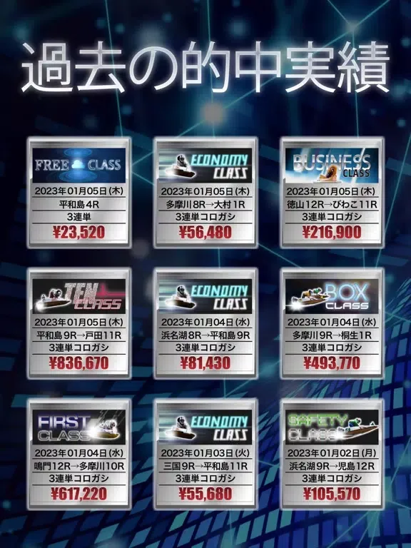 競艇予想【競艇投資ハイクラス】ボートレース｜競艇予想アプリ iPad  स्क्रीनशॉट