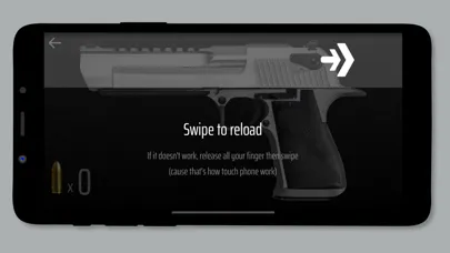 Capturas de pantalla de Gun Simulator - Shake to shoot