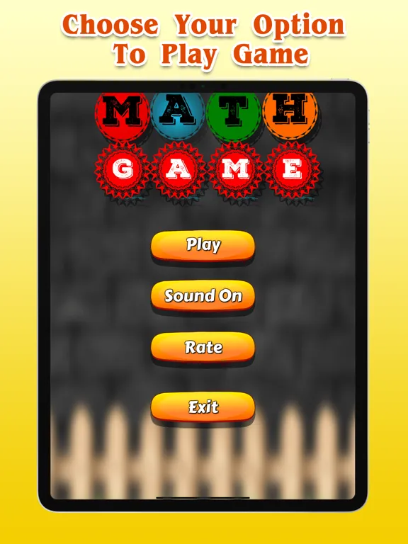 Ảnh chụp màn hình của Math Game : Brain Workout iPad 