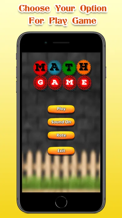 Ảnh chụp màn hình của Math Game : Brain Workout