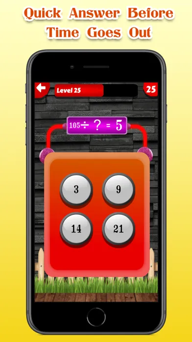 Ảnh chụp màn hình của Math Game : Brain Workout