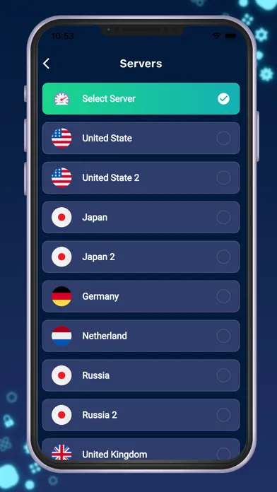 Captures d'écran de VPN Ultimate