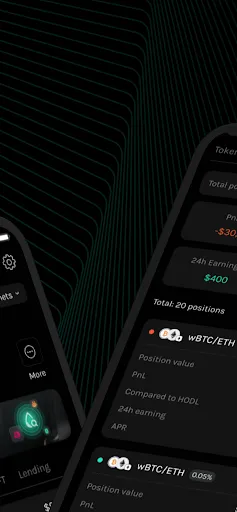 Tangkapan skrin Krystal: Crypto & Web3 Wallet