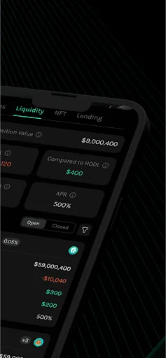 Tangkapan skrin Krystal: Crypto & Web3 Wallet