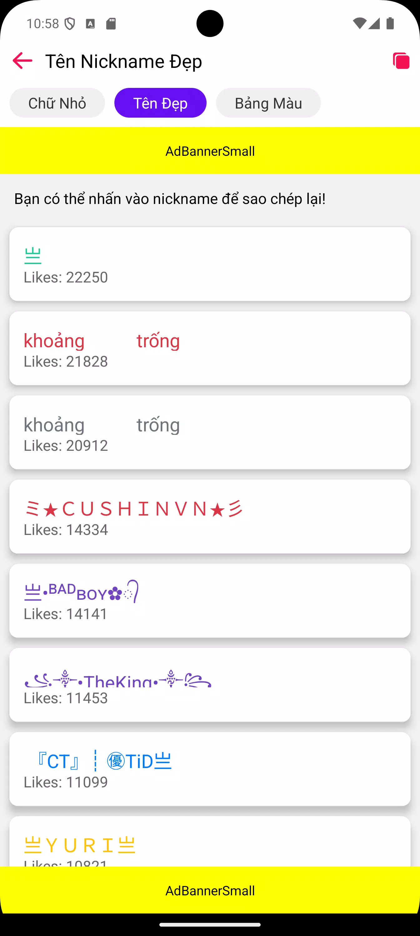 Kí Tự Đặc Biệt KiTuHay Screenshots