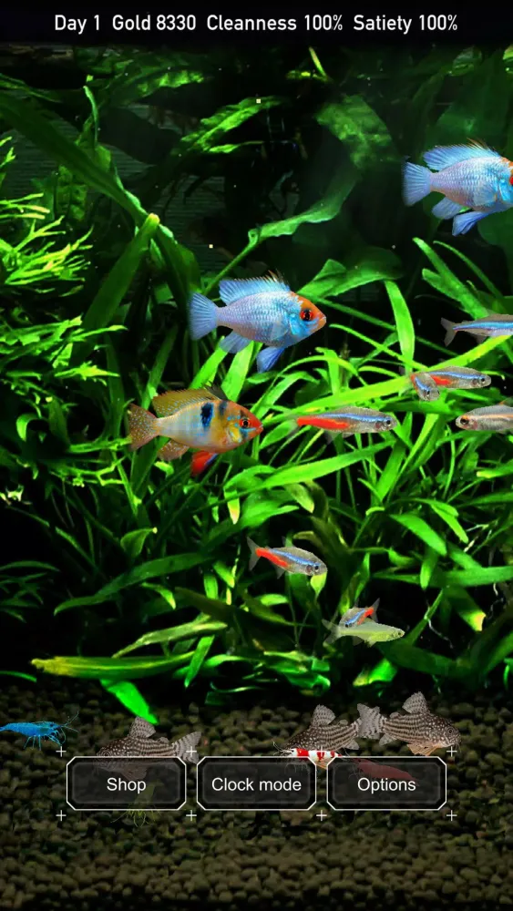 Capturas de pantalla de Tropical Aquarium - Mini Aqua