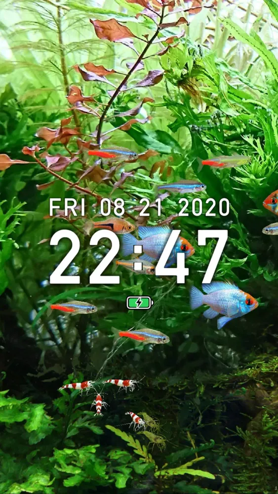 Capturas de pantalla de Tropical Aquarium - Mini Aqua