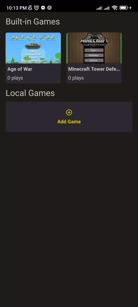 Flash Game for Mobile Lite Screenshots