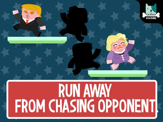 Zrzuty ekranu Hillary vs Trump - Run For President 2016 iPad 