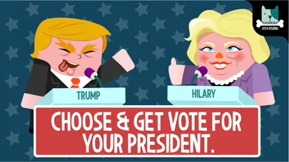 Zrzuty ekranu Hillary vs Trump - Run For President 2016