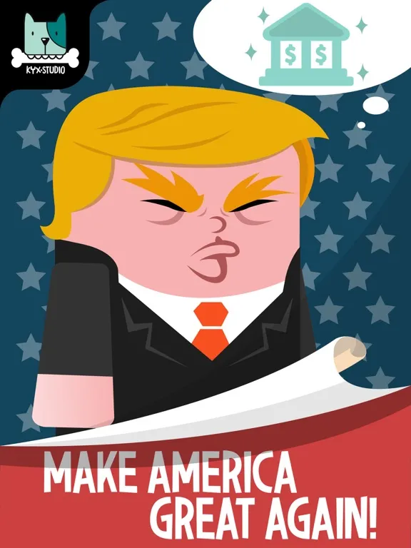 Zrzuty ekranu Trump - Run for President 2016 iPad 