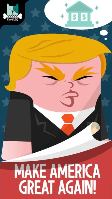 Zrzuty ekranu Trump - Run for President 2016