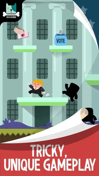 Zrzuty ekranu Trump - Run for President 2016
