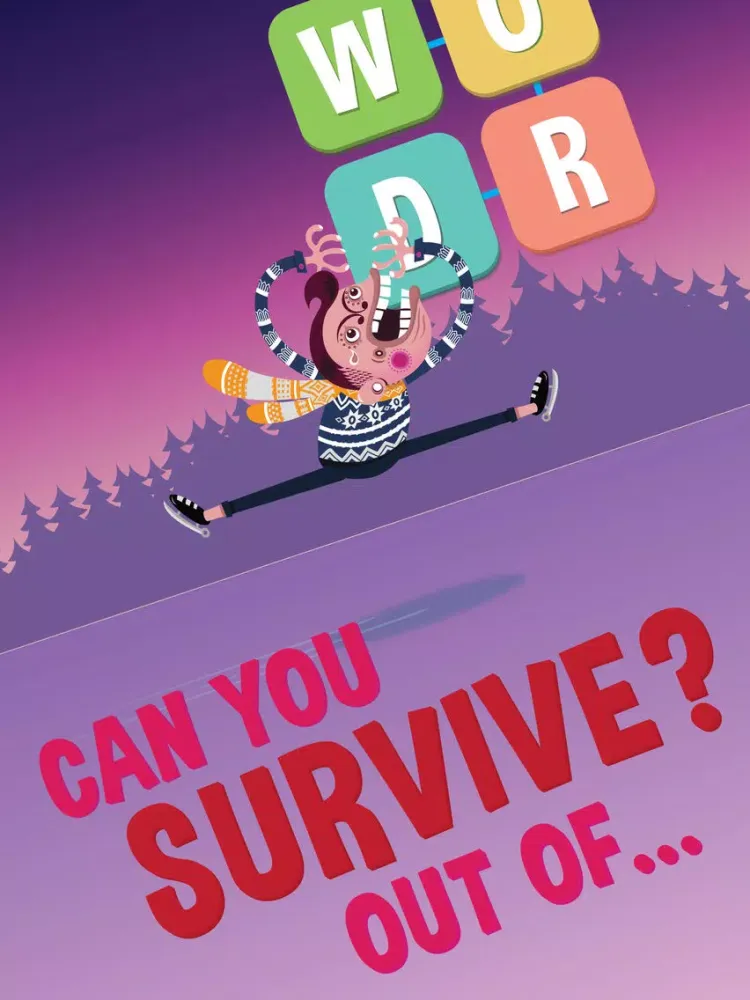 Ảnh chụp màn hình của Word search - Survivor word puzzle game iPad 