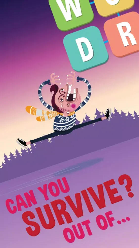 Ảnh chụp màn hình của Word search - Survivor word puzzle game