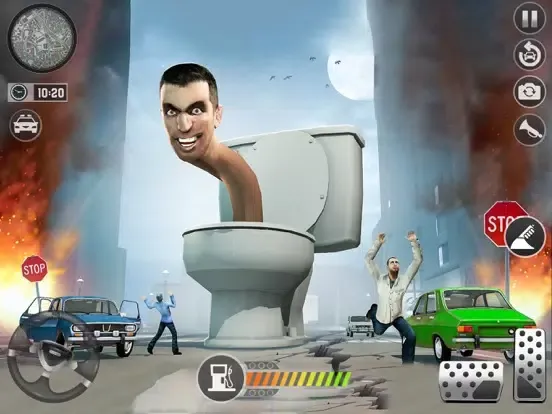 Epic Car Monster Battle Game iPad  Screenshots