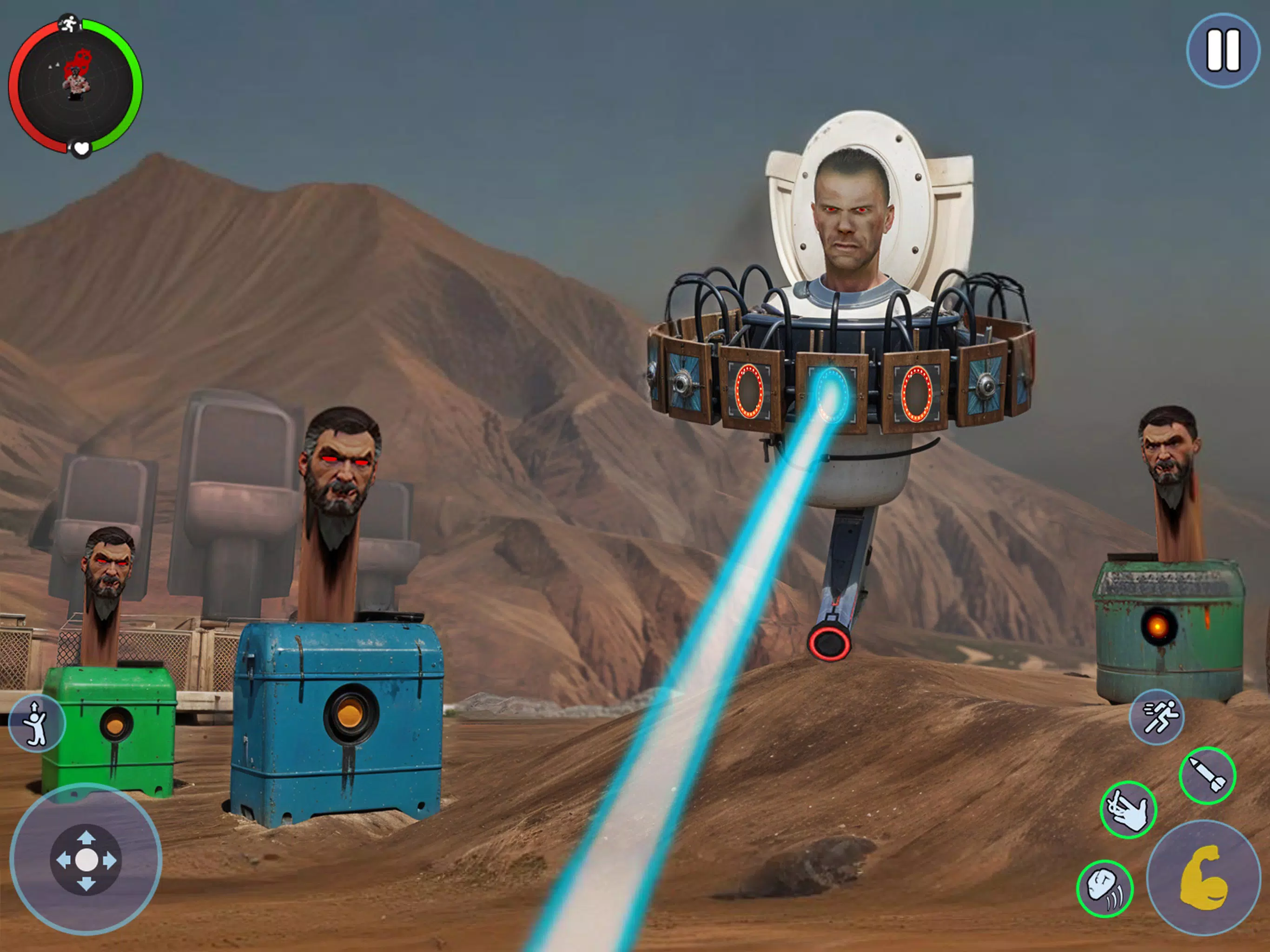 Toilet Monster-Toilet Games 3D Screenshots